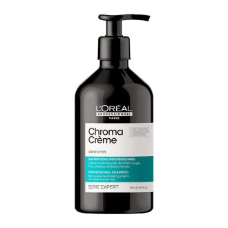 L’Oreal Professionnel Chroma Crème Green Dyes For Dark Brown Hair 500ml