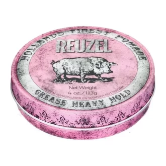 reuzel grease heavy hold pomade roze 113g