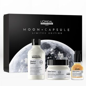 l΄oreal professionnel serie expert metal detox gift set shampoo 300ml mask 250ml concentrated oil 50ml